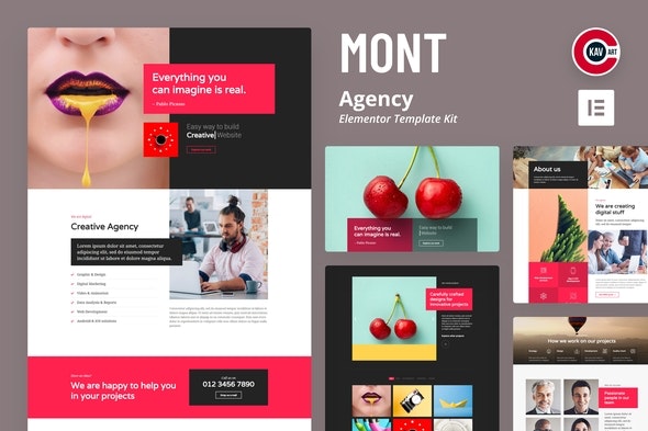 Mont - Agency Template kit