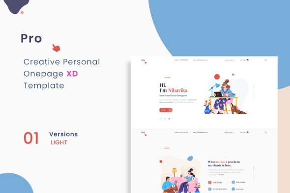 Prokit – Personal Portfolio Elementor Template Kit