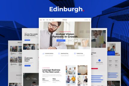 Edinburgh - Multipurpose Corporate Template Kit