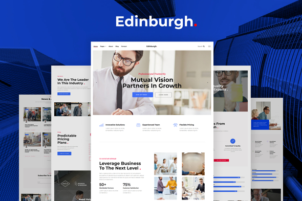 Edinburgh – Multipurpose Corporate Template Kit