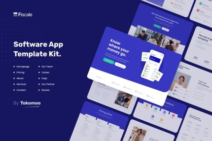 Fiscale - Business & Finance Startup Elementor Template Kit