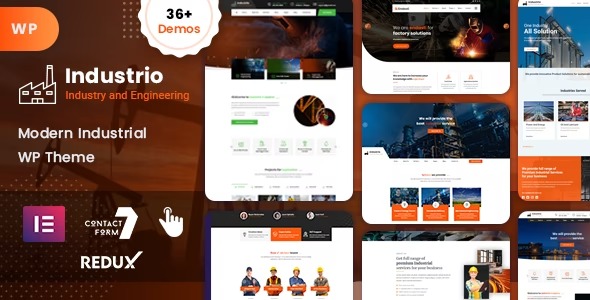 Industrial 8.0 – Industry & Factory WordPress