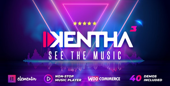 Kentha 4.9 – Non-Stop Music WordPress Theme with Ajax