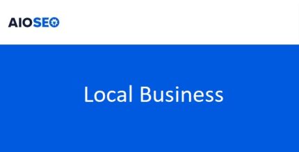 AIOSEO Local Business