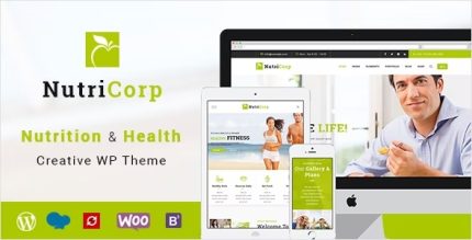 Nutricorp - Nutrition & Health Creative WordPress Theme