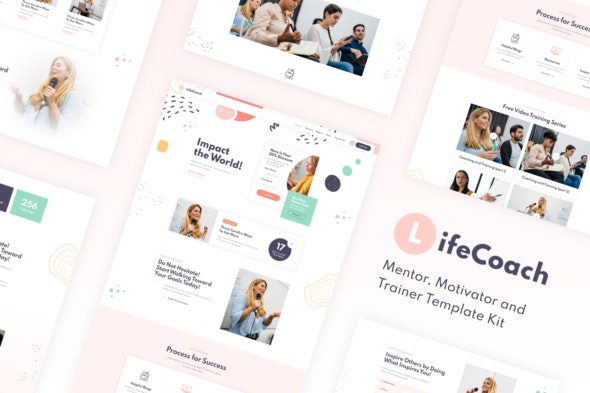 LifeCoach - Mentor & Trainer Template Kit