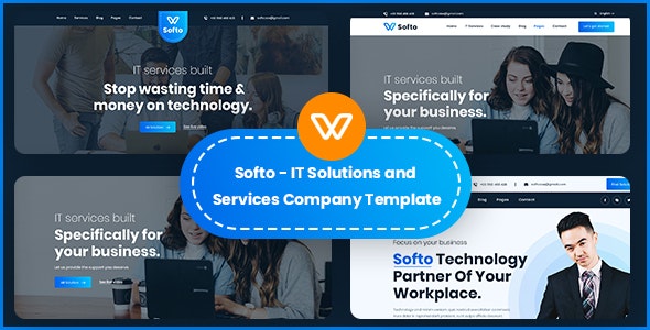 Softo – IT Solutions and Services Company Template