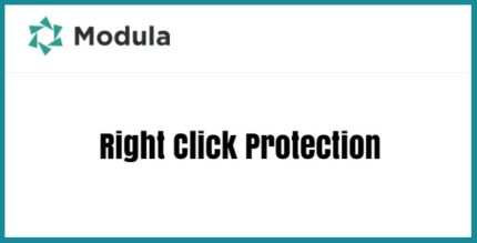 Modula Right Click Protection
