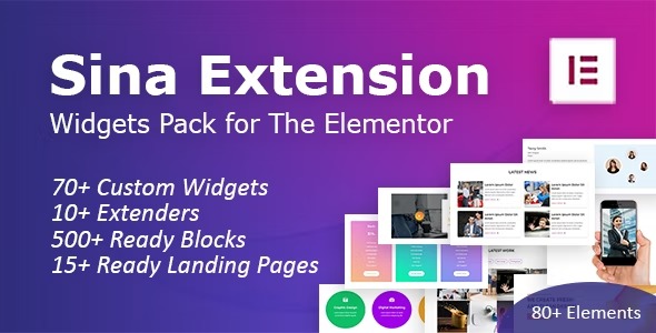 SEFE 1.11.5 – Sina Extension for Elementor