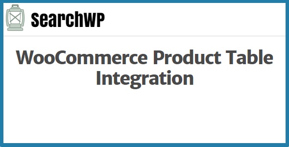SearchWP WooCommerce Product Table Integration 1.4.0