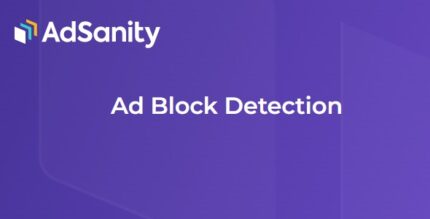 AdSanity Ad Block Detection