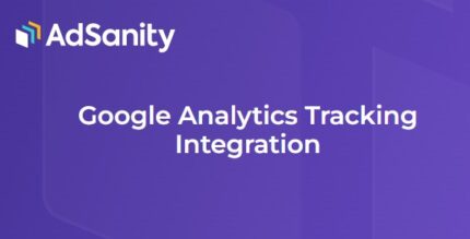 AdSanity Google Analytics Tracking Integration
