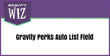 Gravity Perks Auto List Field