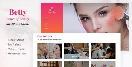 Betty - Beauty Salon WordPress Theme