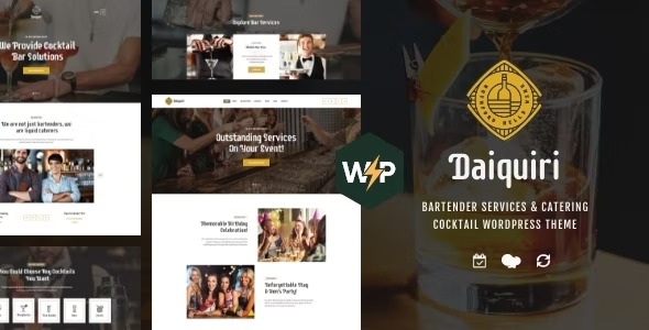 Daiquiri 1.2.3 – Bartender Services & Catering Theme