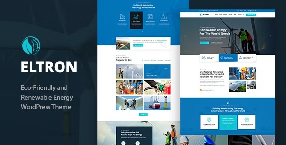 Eltron 2.1 – Solar Energy WordPress Theme