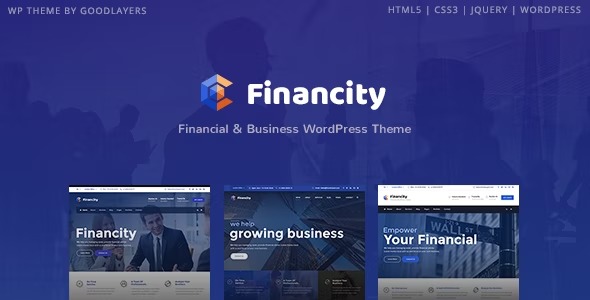 Financity 1.3.10 – Business / Financial / Finance WordPress