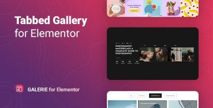 Galerie - Tabbed Gallery for Elementor