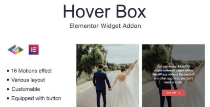 Hover Box Elementor Page Builder Addon