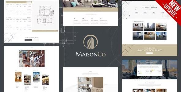 MaisonCo 2.0.4 – Single Property WordPress Theme