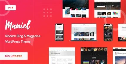 Maniel - Blog & Magazine WordPress Theme
