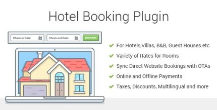 MotoPress Hotel Booking - Property Rental WordPress Plugin