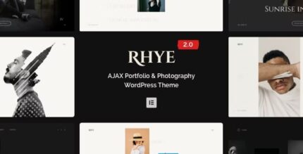 Rhye - Creative Portfolio Elementor Pro Template Kit
