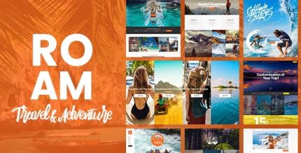Roam - Travel and Tourism WordPress Theme