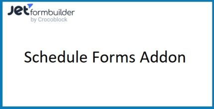 JetFormBuilder Pro Schedule Forms Addon
