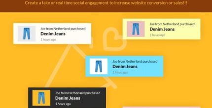 Trustify - WordPress Fake Social Evidence