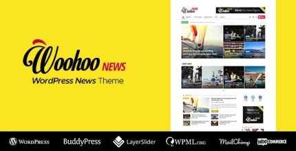 Woohoo - Wordpress news and magazine multi-concept website theme