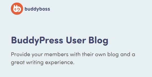 BuddyPress User Blog 1.3.5