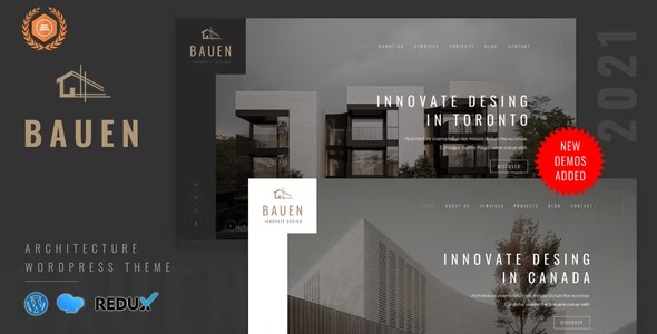 Bauen 9.4.3 – Architecture & Interior WordPress Theme