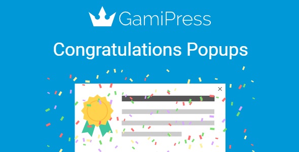GamiPress Congratulations Popups 1.1.6