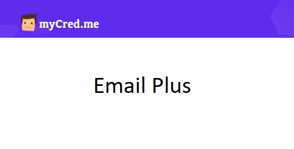 myCred Email Plus 1.0.2.1