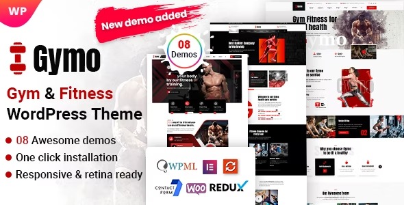 Gymo 1.0.5 – Gym Fitness Theme