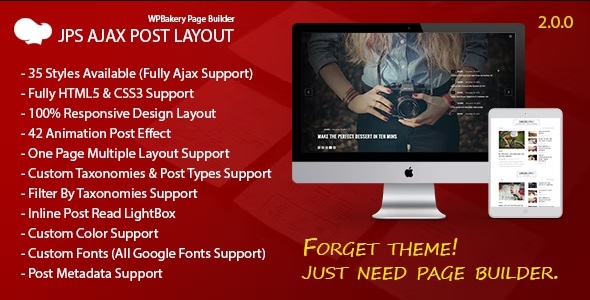 JPS Post Layout 2.0.0 – Addon For WPBakery Page Builder