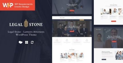 Legal Stone - Lawyers & Attorneys WordPress Theme