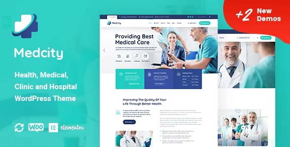 Medcity 1.1.4 – Health & Medical WordPress Theme