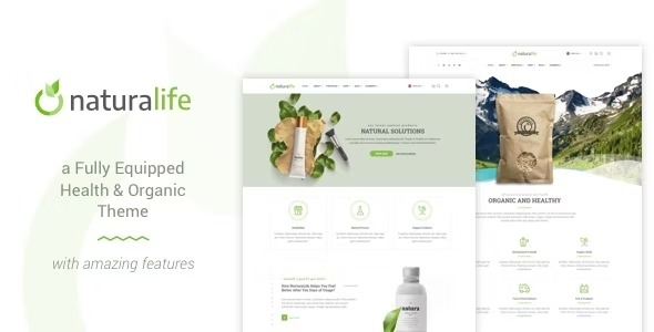 NaturaLife 2.2 – Health & Organic WordPress Theme