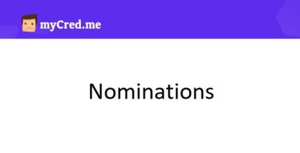 myCred Nominations