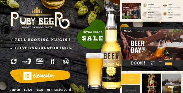 Puby 2.0 – Beer & Brewery WP