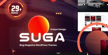Suga - Magazine and Blog WordPress Theme