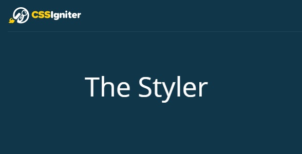 The Styler 1.0.1