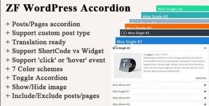 ZF WordPress Accordion