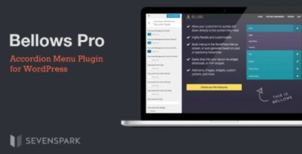 Bellows Pro - Accordion Menu Plugin fro Wordpress
