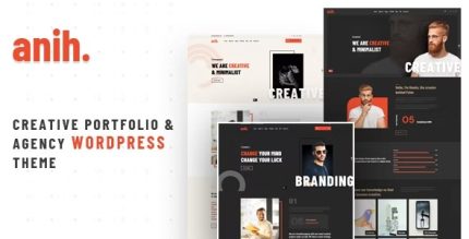 Anih - Creative Agency WordPress Theme
