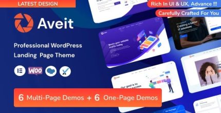 Aveit - Business Landing Page