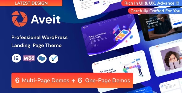 Aveit - Business Landing Page