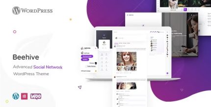 Beehive - Social Network WordPress Theme